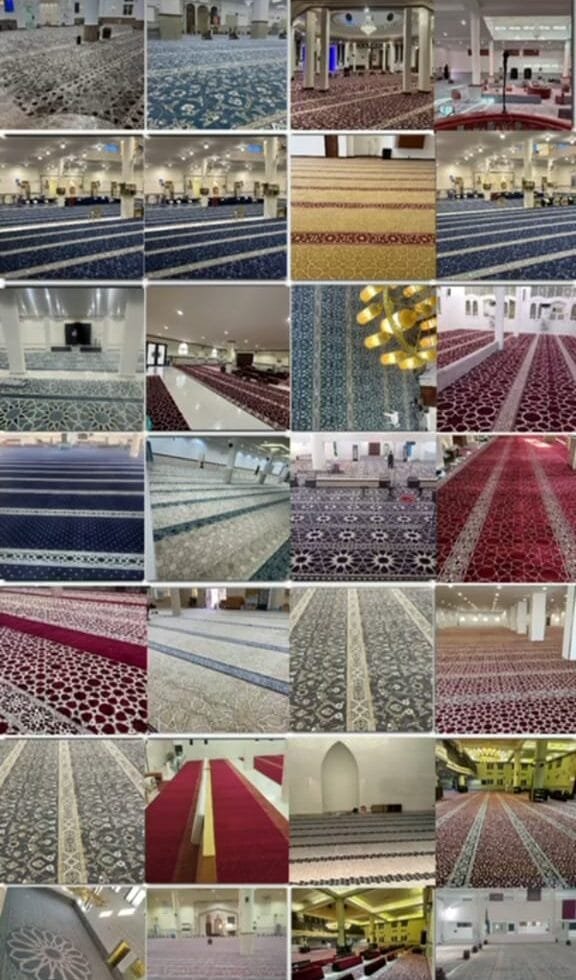 مفروشات الرياض للأرضيات موكيت مساجد